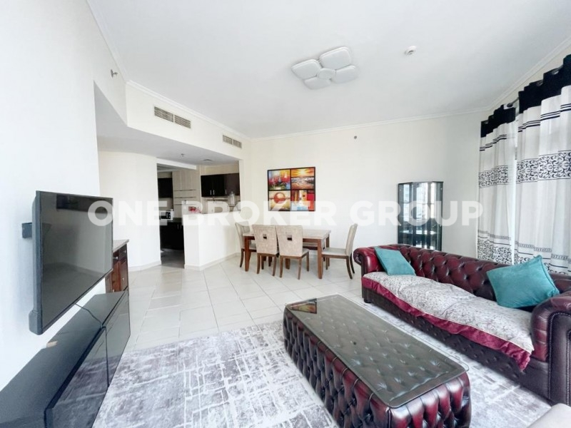 Avail 1st February | Furnished 2BR | Mid Floor-image